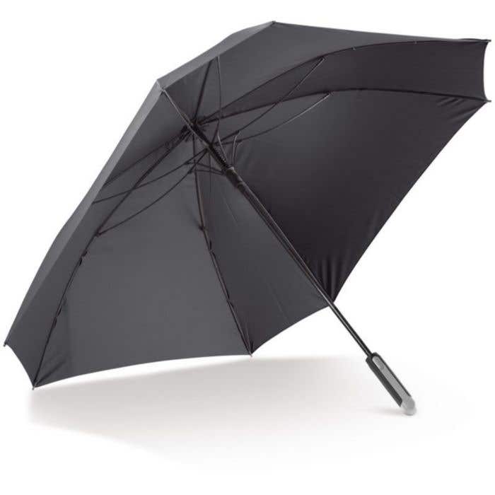 Parapluie carré avec housse 27" ouverture automatique