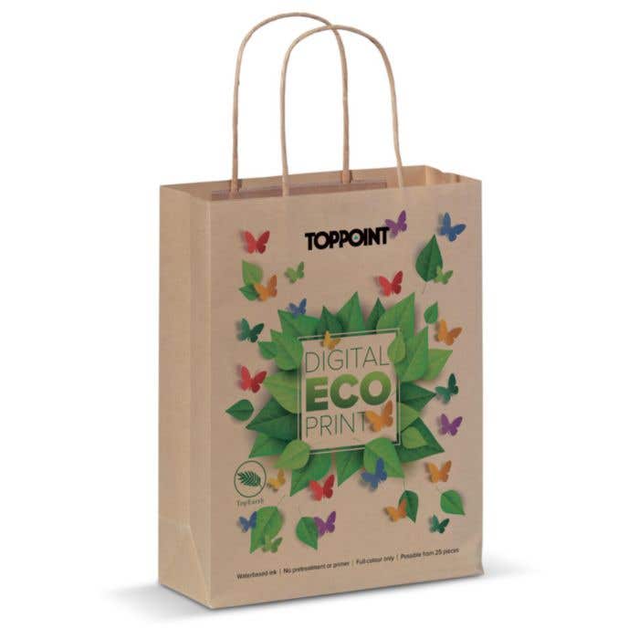 Sac boutique Kraft Paper [22x18x8 cm]