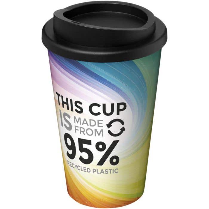 Gobelet avec isolation Brite-Americano®&nbsp;Recycled de [350&nbsp;ml]
