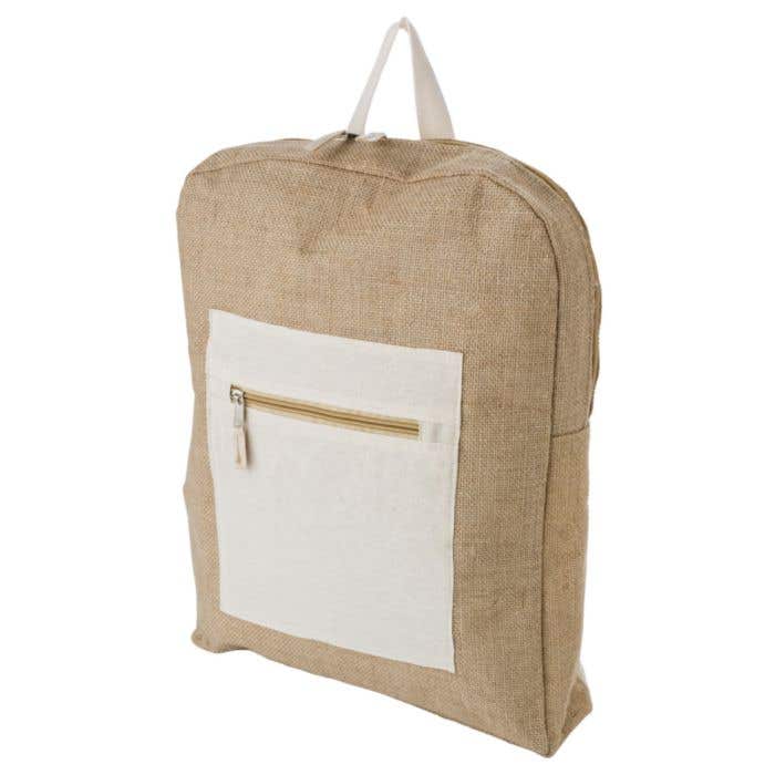 Sac à dos en toile de jute Edison