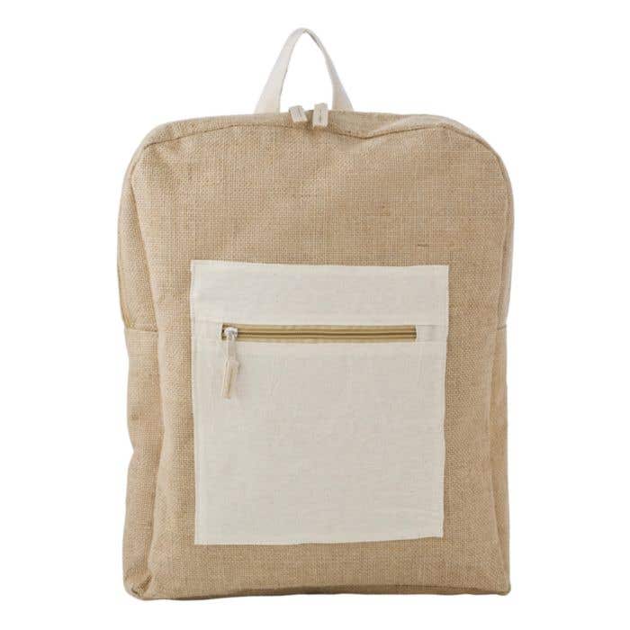 Sac à dos en toile de jute Edison