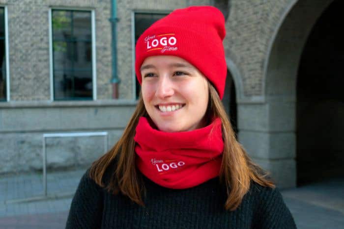 Cache col de ski polaire