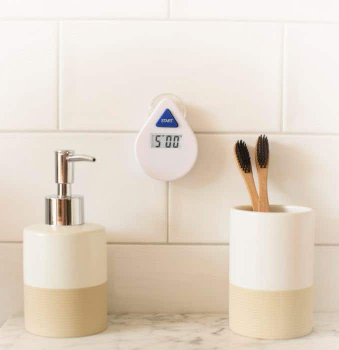 Minuteur de douche numérique avec ventouse Kendrick