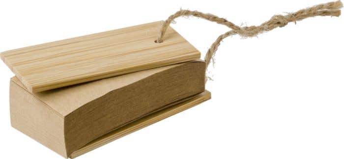 Carnet mémo en bambou Kingston