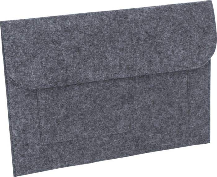 Pochette documents Riley | Feutre | Fermeture velcro
