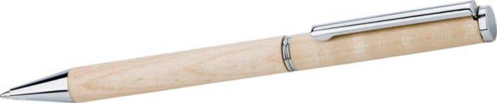 Stylo à bille en bois d’érable Lucienne