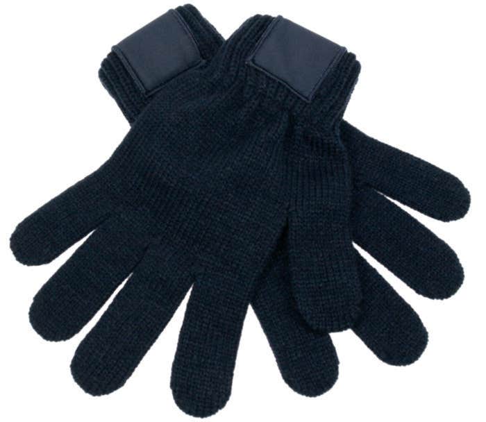Gants rétro en tricot avec étiquette