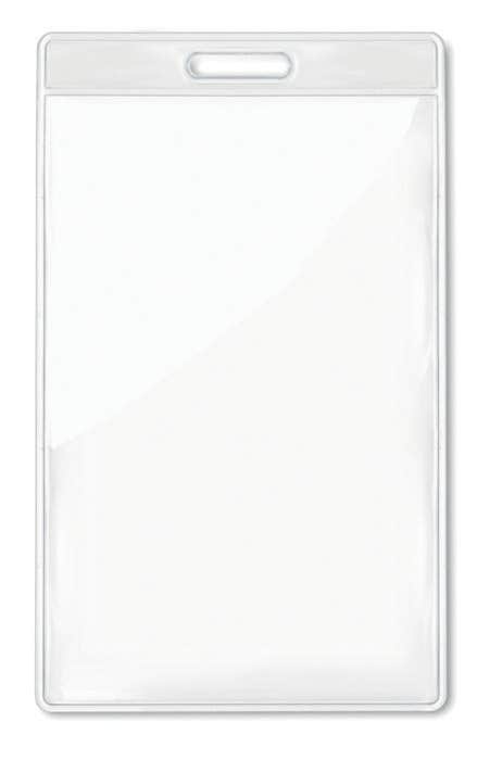 Transparent badge 7,5cmx12,5cm Badgo