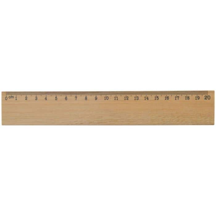 Règle en bois 20 cm