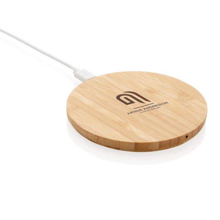 Bamboe Oplaadstation Rond [5 W]