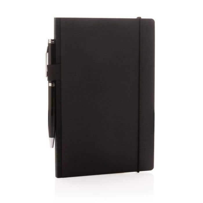 Carnet à couverture rigide avec soufflet [A5]