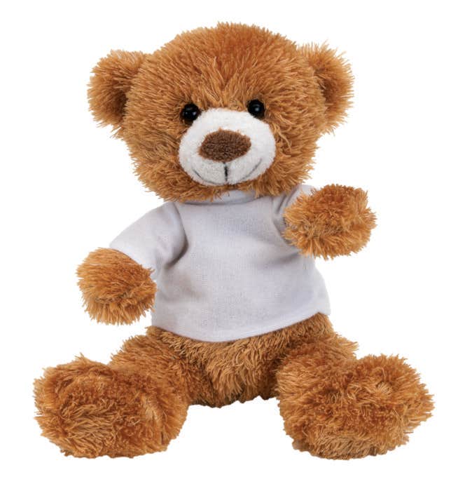 Plush bear "Alexander" in sitting position