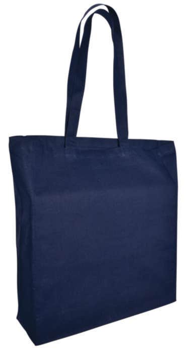 Sac cotton bag anse longue et soufflet