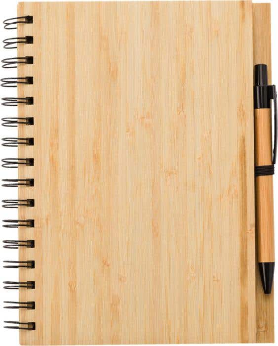 Bamboo Cover Notebook A5 Carmen Original