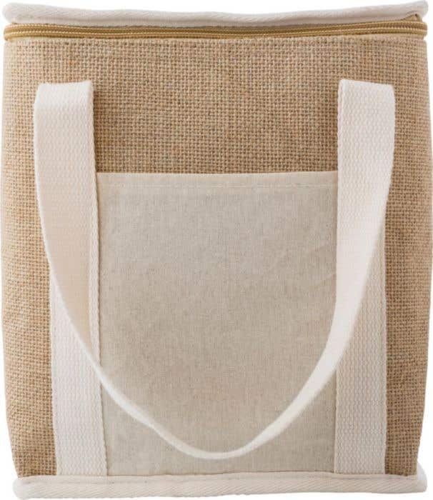 Sac à dos isotherme en toile de jute Raveena