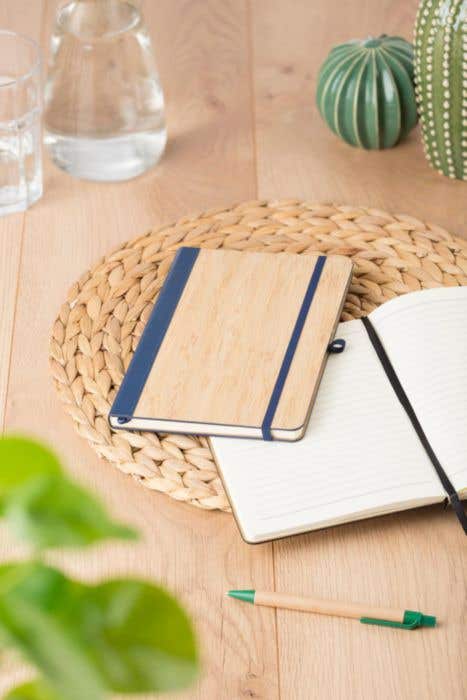 Carnet de notes en PU et bambou Dorita Original
