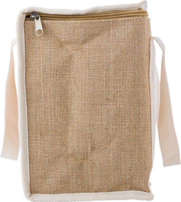 Sac à dos isotherme en toile de jute Raveena