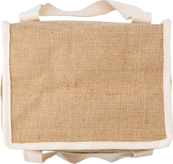 Sac à dos isotherme en toile de jute Raveena