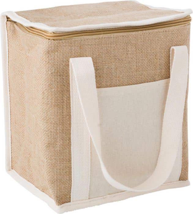 Sac à dos isotherme en toile de jute Raveena