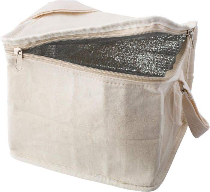Sac isotherme en coton et toile de jute Misha