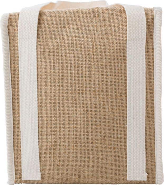 Sac à dos isotherme en toile de jute Raveena