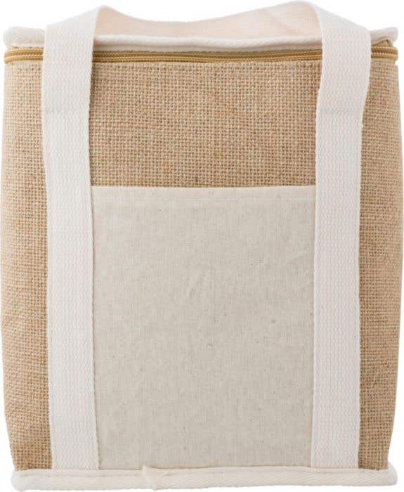 Sac à dos isotherme en toile de jute Raveena