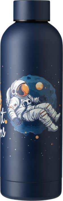 Drinkfles Isaiah | 500 ml | Gerecycleerd RVS | Dubbelwandig