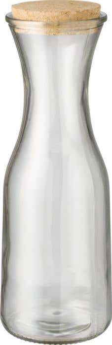 Karaf Rowena | 1 L | Gerecycleerd glas | Kurken dop