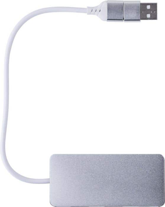 Concentrateur USB en aluminium Layton