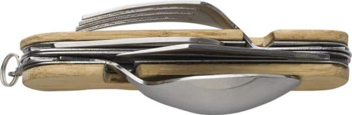 Ensemble de couverts multifonctions en bambou Ainsley