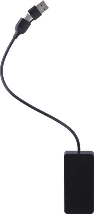 Concentrateur USB en aluminium Layton