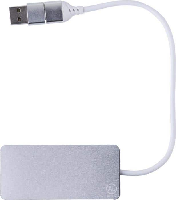 Concentrateur USB en aluminium Layton