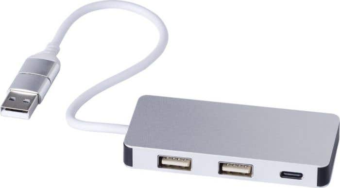 Concentrateur USB en aluminium Layton