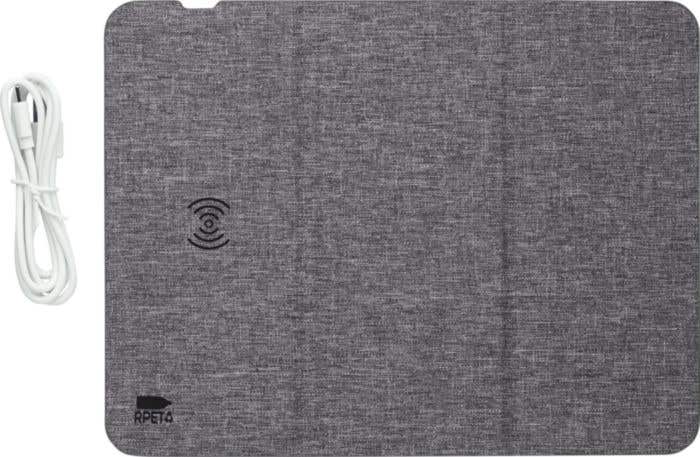 Tapis de souris avec chargeur rapide rPET Selene [10 W]