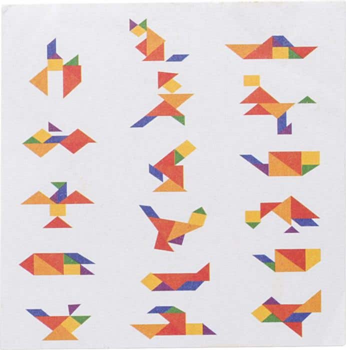 Tangram en bois Maximilian