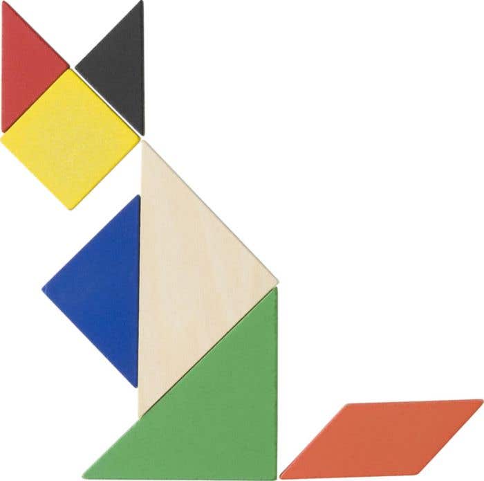 Tangram en bois Maximilian
