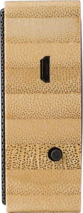 Enceinte sans fil en bambou Fox