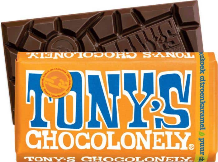 Tony's Chocolonely Noir Choco Caramel au citron [180 grammes]