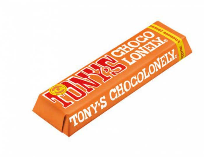 Tony's Chocolonely chocolat au lait caramel sel de mer [47 grammes]