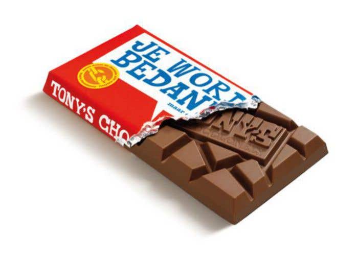 Tony's Chocolonely Lait Merci [180 grammes]