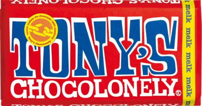 Tony's Chocolonely chocolat au lait 32% [180 grammes]