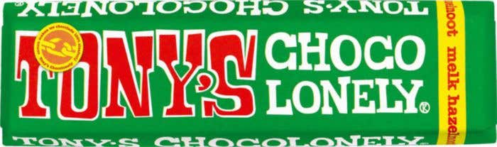 Tony's Chocolonely chocolat au lait noisette [47 grammes]