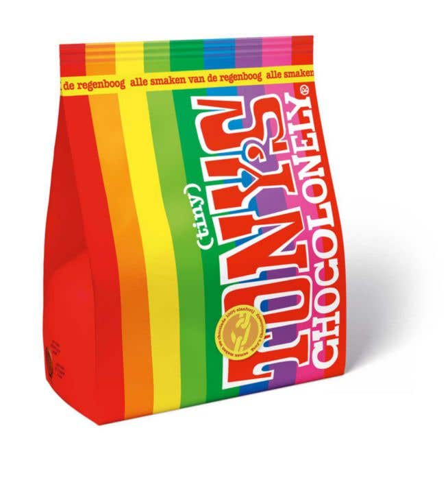 Tony's Chocolonely Mix Arc-en-ciel [135 grammes]