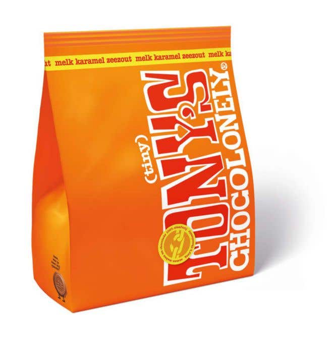 Tony's Chocolonely Tiny Lait Caramel Sel de mer [135 grammes]