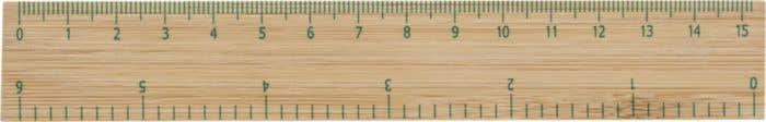 Bamboe meetlat [15 cm]