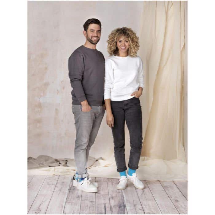 Sweat à col rond Jasper bio GOTS homme