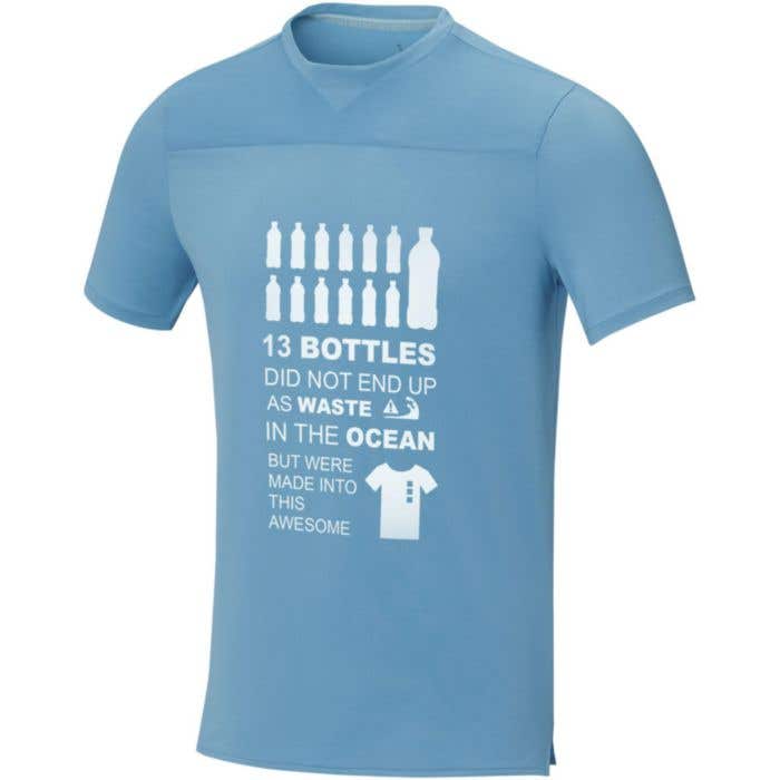 T-shirt Borax à manches courtes et en cool fit recyclé GRS pour homme