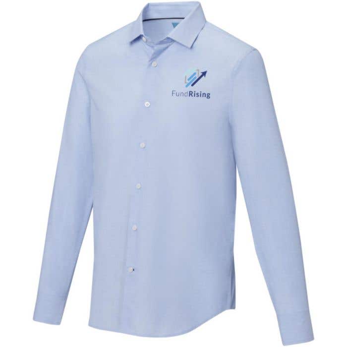 Chemise Cuprite certifiée GOTS à manches longues pour homme