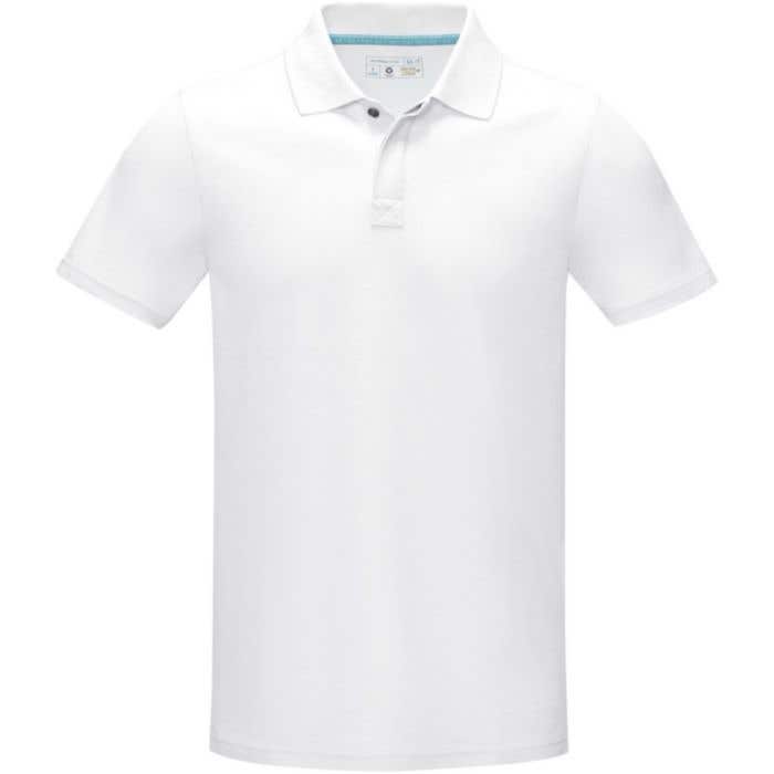 Polo Graphite bio GOTS manches courtes homme
