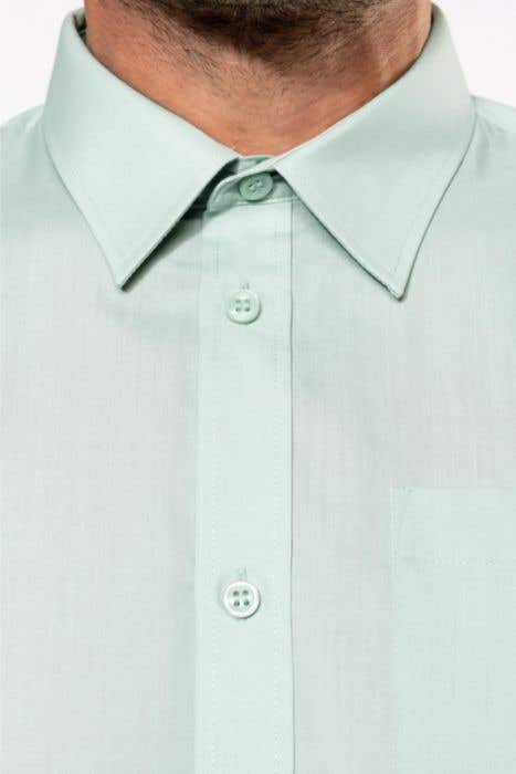 K551 Ace - Men'S Ss Easy Care Polycot Poplin Shirt